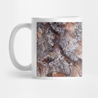 White Fir Tree Trunk Mug